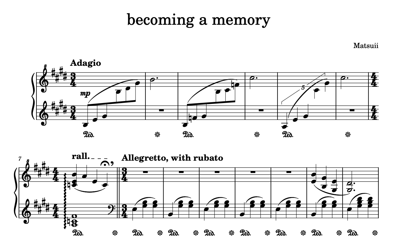 becoming a memory