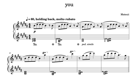 you